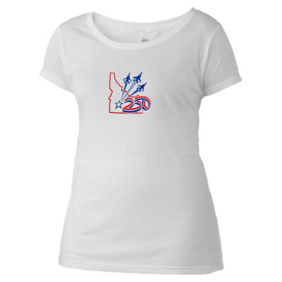 Womens Light T- Silver Wings 250 Logo Thumbnail