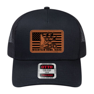 Laser Patch Air Show Mountain Home, Idah- Black Otto 112 (baseball style) Thumbnail